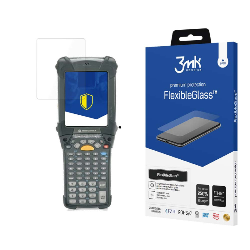 Hibridinis stiklas 3mk FlexibleGlass™, skirtas Motorola MC9090