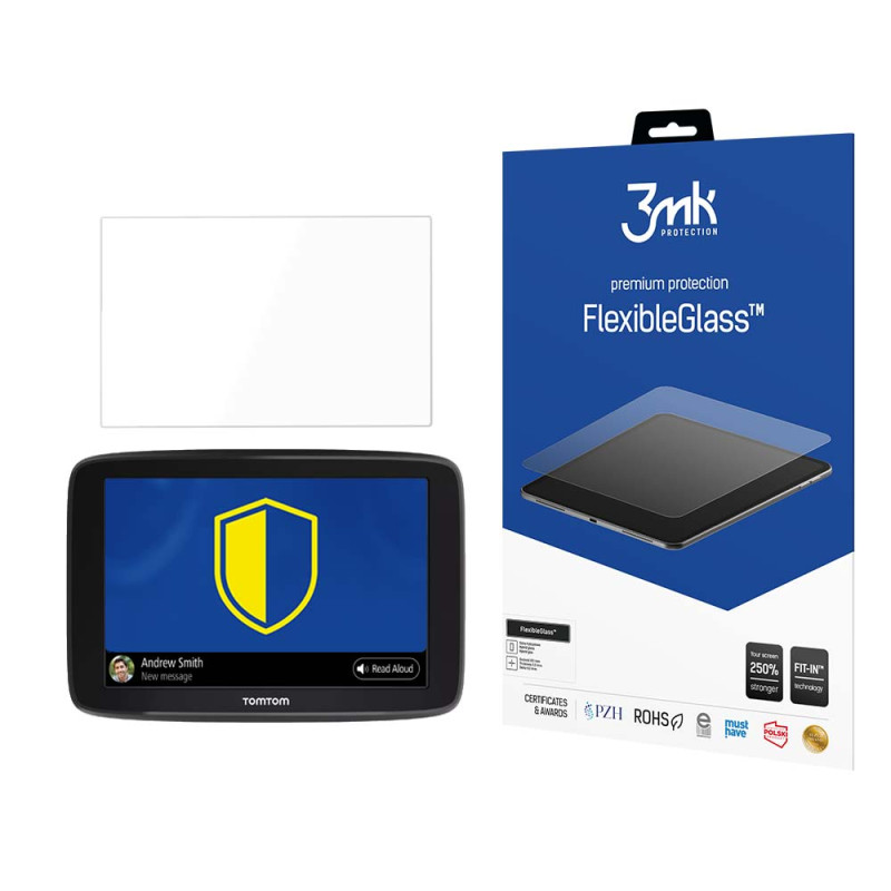 Hibridinis 3mk „FlexibleGlass™“ stiklas, skirtas „TomTom Go Basic“