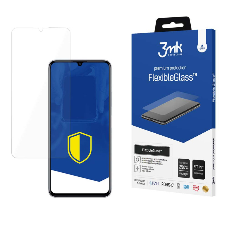 Hibridinis stiklas 3mk FlexibleGlass™, skirtas Huawei Nova Y70