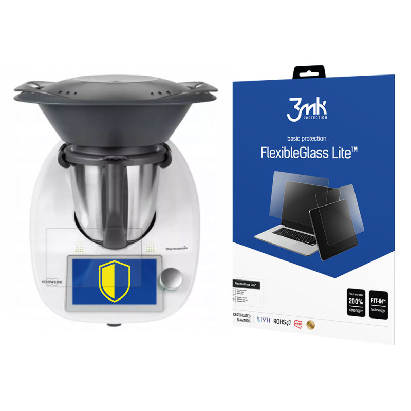 Hibridinis stiklas 3mk FlexibleGlass Lite™, skirtas „Thermomix TM6“