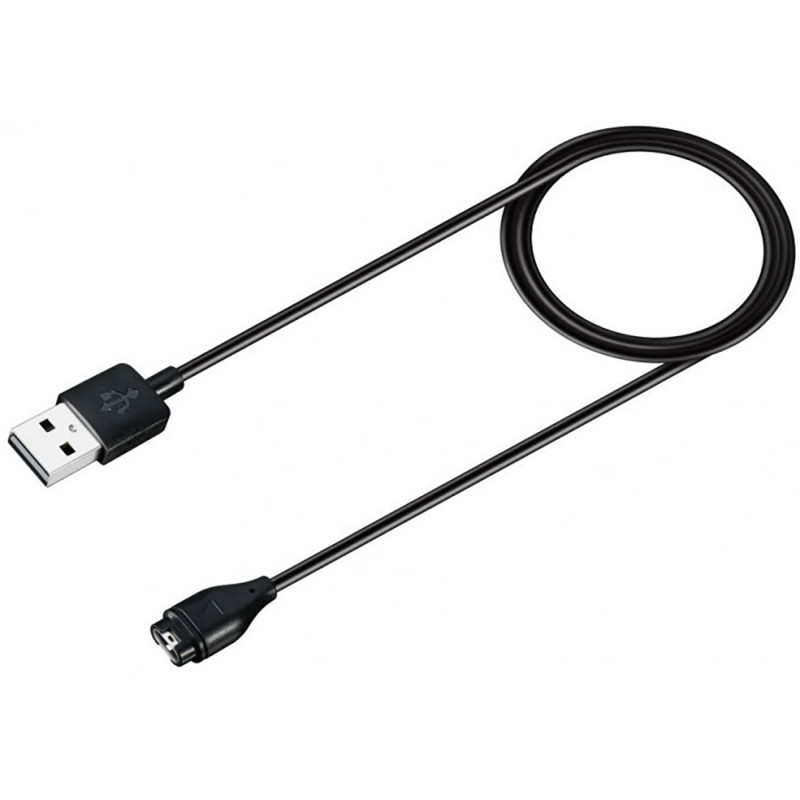 Magnetinis įkroviklis „Garmin“ išmaniesiems laikrodžiams su USB-A – juodas