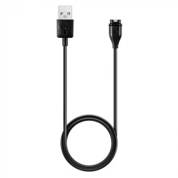 Magnetinis įkroviklis „Garmin“ išmaniesiems laikrodžiams su USB-A – juodas