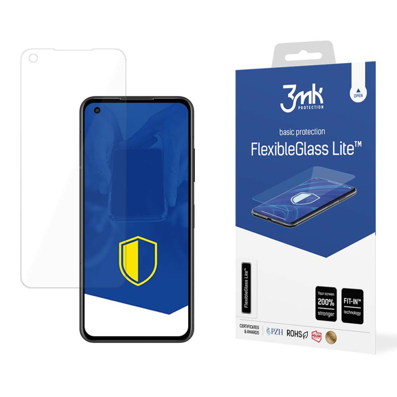 Hibridinis stiklas 3mk FlexibleGlass Lite™, skirtas Asus Zenfone 10