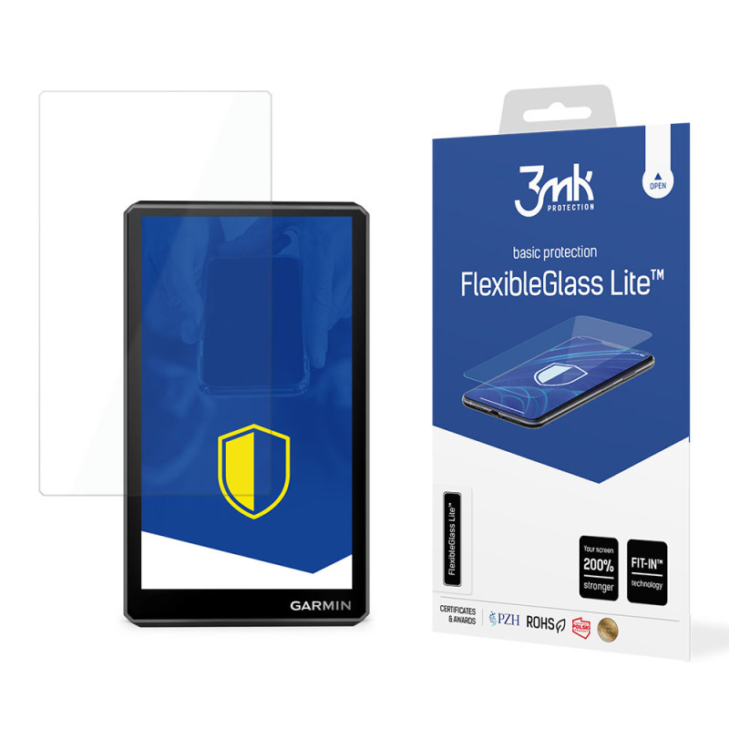 Hibridinis stiklas 3mk FlexibleGlass Lite™, skirtas Garmin Zumo XT2