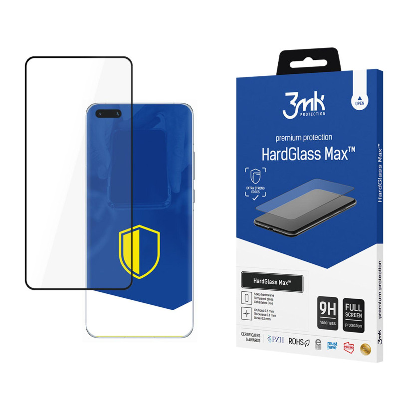 9H 3mk HardGlass Max™ stiklas, skirtas Huawei P40 Pro 5G