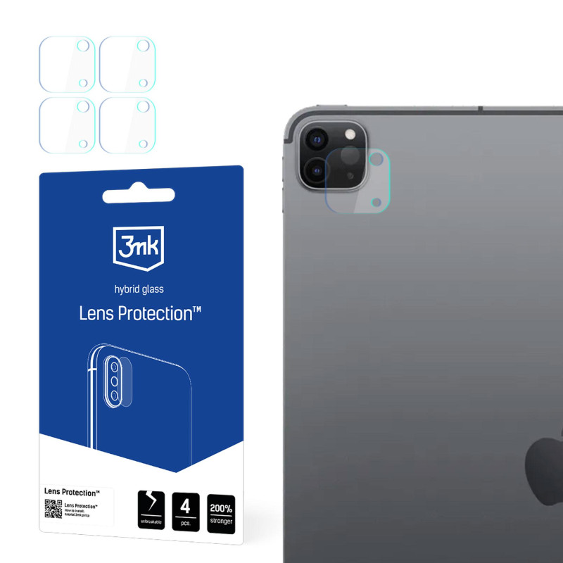 3mk Lens Protection™ hibridinis kameros stiklas, skirtas iPad Pro 12.9" 2021 / 2022