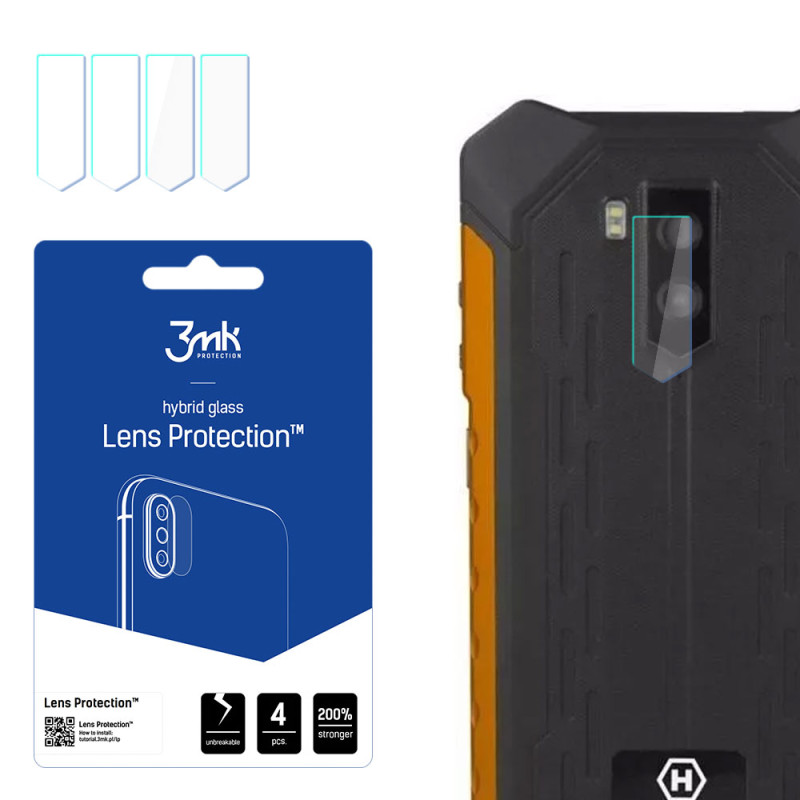 3mk Lens Protection™ hibridinės kameros stiklas, skirtas MyPhone Hammer Iron 3 LTE
