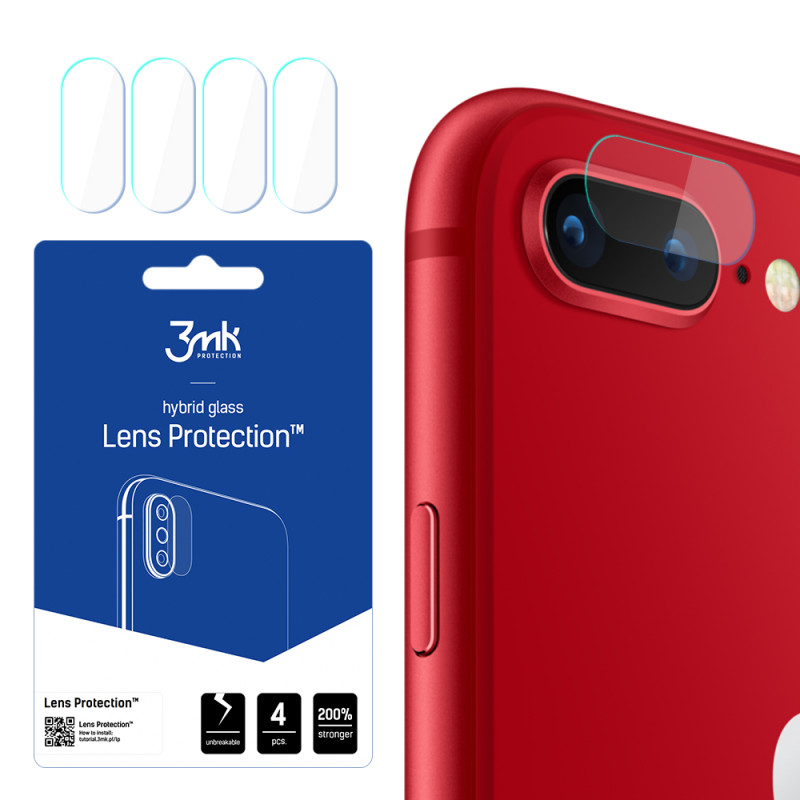 3mk objektyvo apsauginis kameros stiklas Apple iPhone 7 Plus / 8 Plus