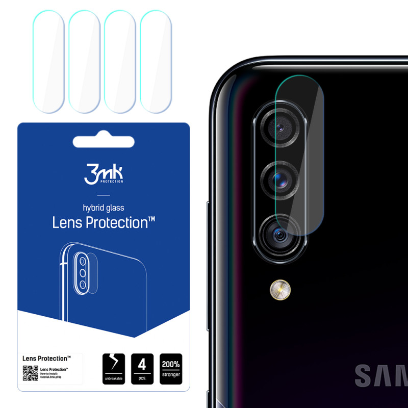 3mk objektyvo apsauginis kameros stiklas, skirtas „Samsung Galaxy A30s“