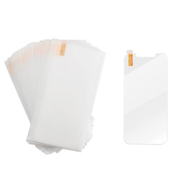 Grūdintas stiklas iPhone 16 daugiapakyje (50 vnt.)