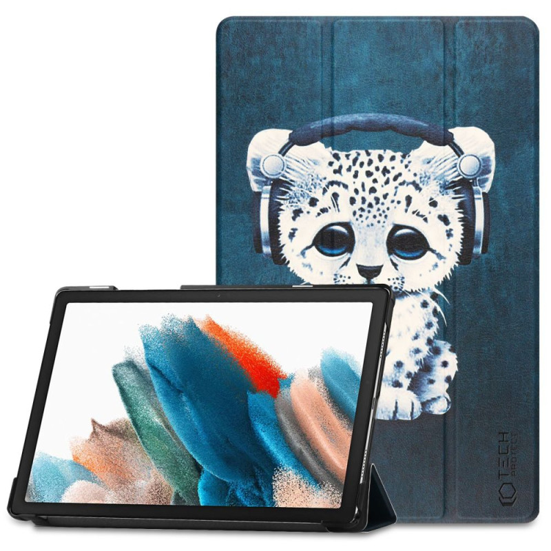„Tech-Protect SmartCase“, skirtas „Samsung Galaxy Tab A8 10.5 X200 / X205“ – mėlynas su kate