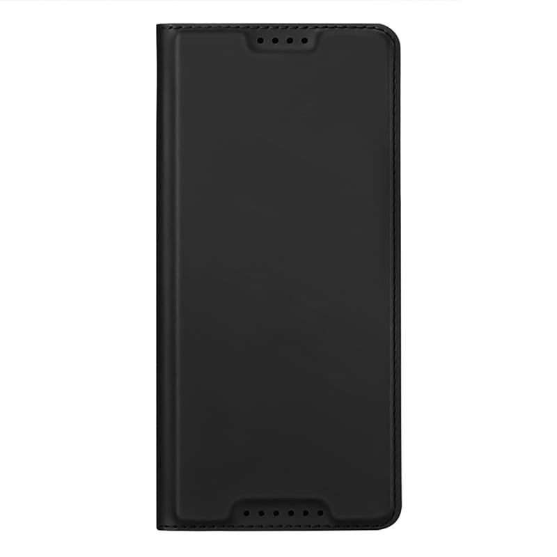 „Dux Ducis Skin Pro“ dėklas, skirtas „Sony Xperia 10 VI“ su atlenkimu ir kortelių lizdu – juodas