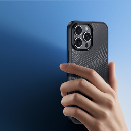 Dux Ducis Aimo iPhone 16 Pro dėklas – juodas