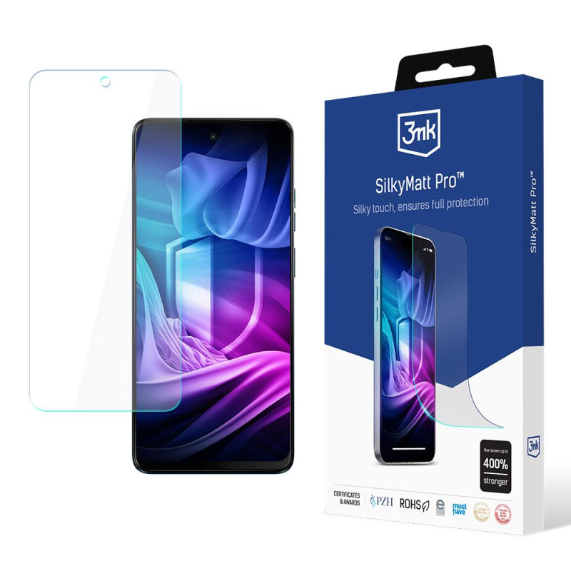 Apsauginė matinė plėvelė 3mk Silky Matt Pro, skirta Motorola Moto G04s