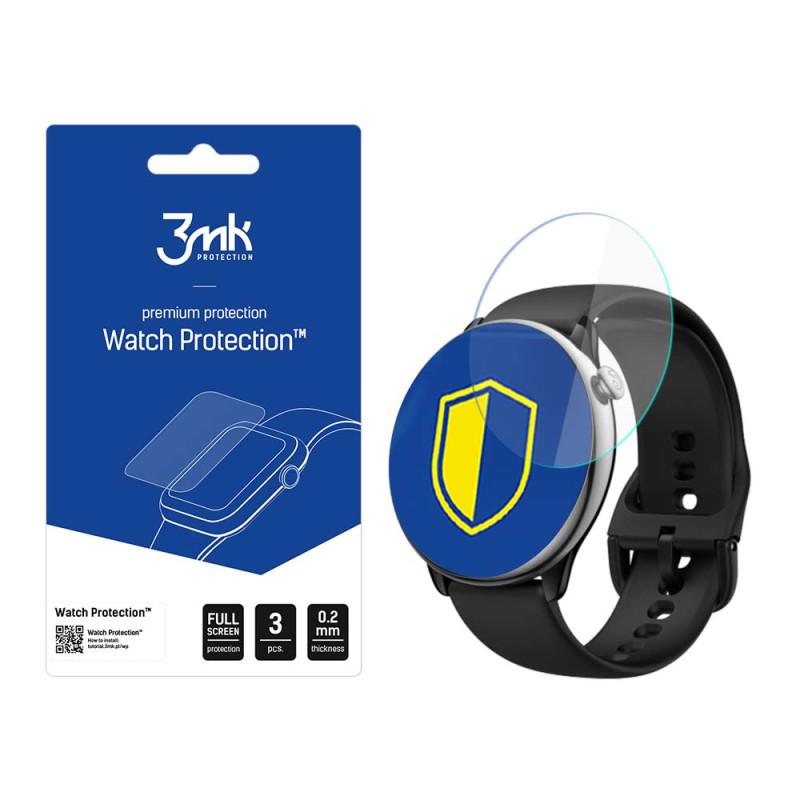 3mk Watch Protection™ ir ARC+ apsauginė plėvelė, skirta „Amazfit GTR Mini“