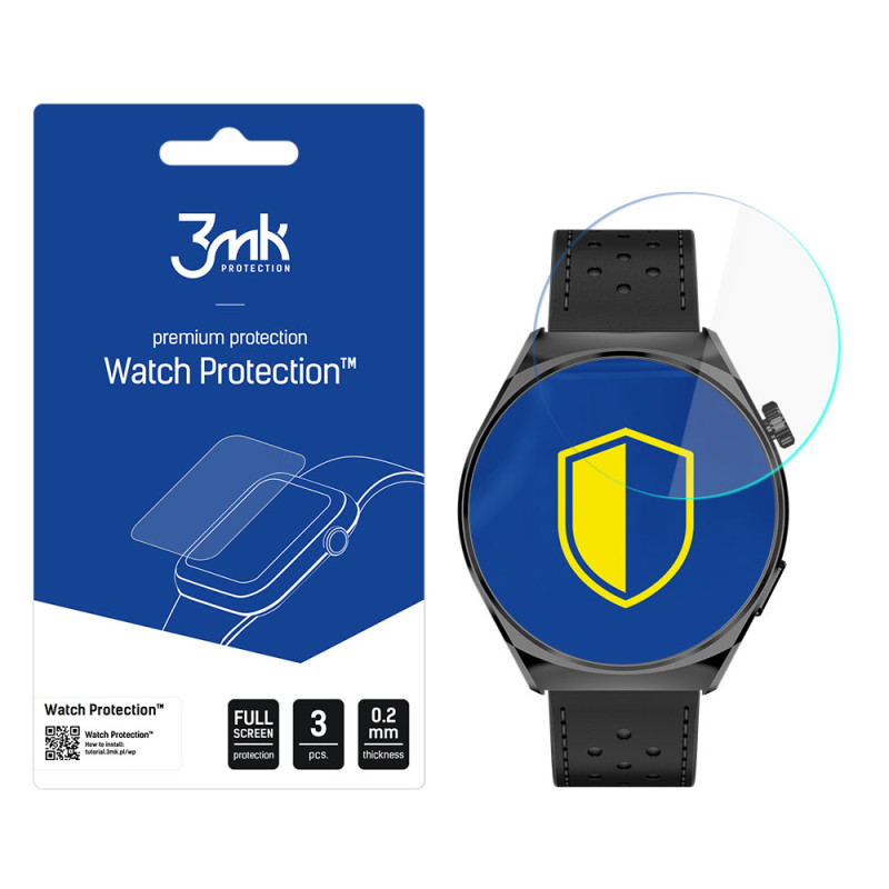Apsauginė plėvelė išmaniojo laikrodžio ekranui 3mk Watch Protection ARC, skirta Garett V12