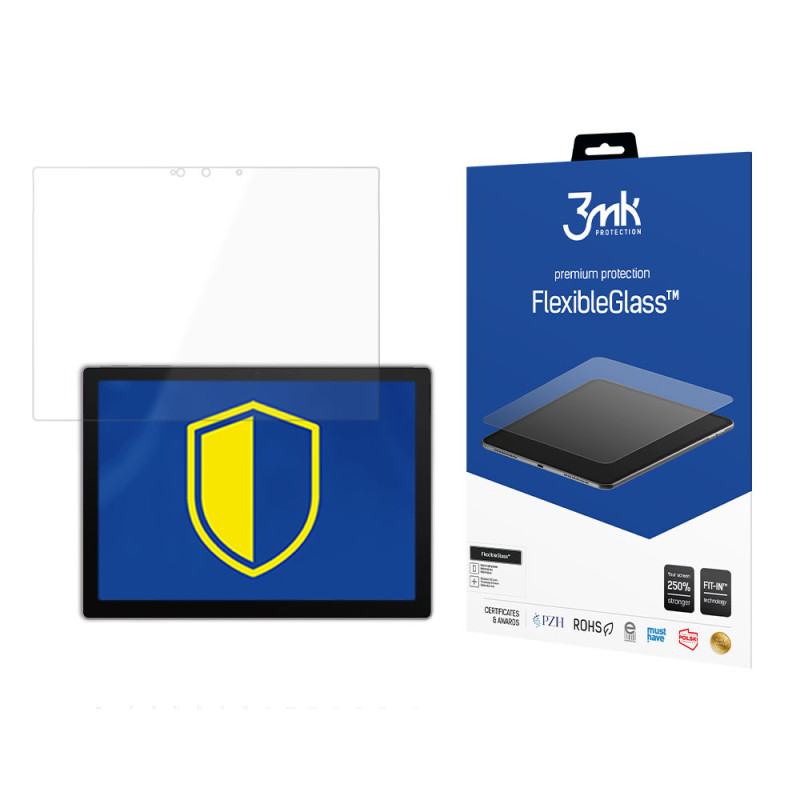 Hibridinis stiklas 3mk FlexibleGlass, skirtas „Microsoft Surface Pro 7+“ – iki 13 colių