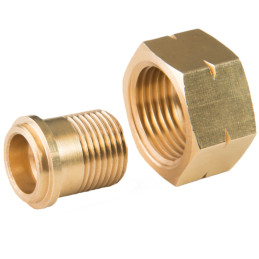 Redukcinis adapteris iš dujų baliono, 21,8 mm ilgio - 3/ 8 colio ilgio