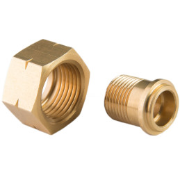 Redukcinis adapteris iš dujų baliono, 21,8 mm ilgio - 3/ 8 colio ilgio