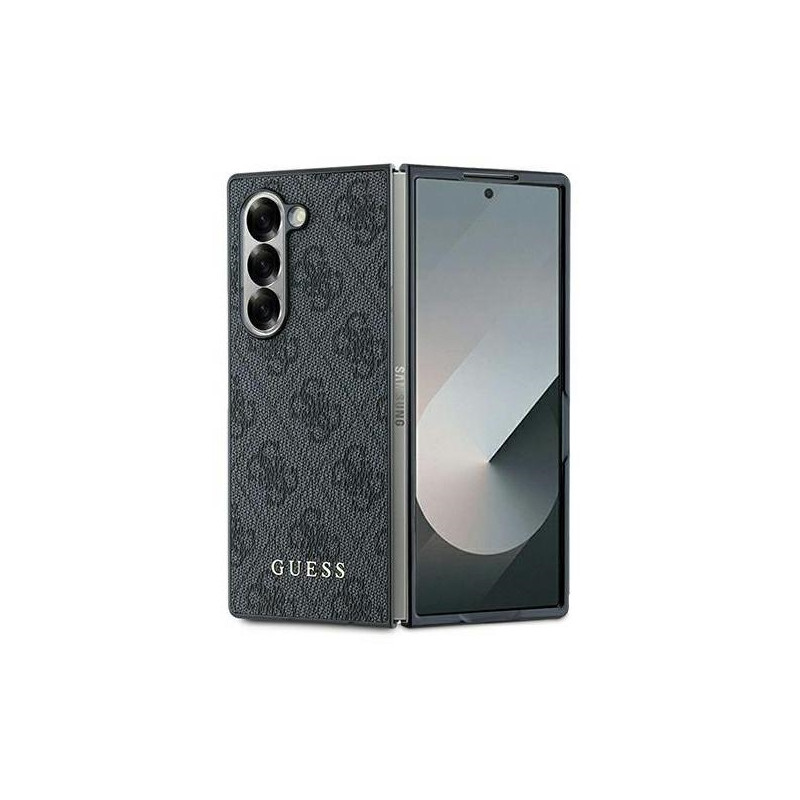 „Guess 4G“ dėklas, skirtas „Samsung Galaxy Z Fold 6“ – juodas