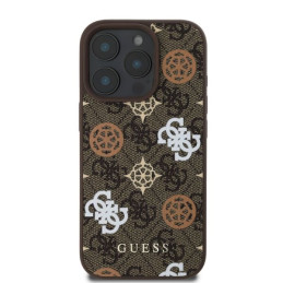 „Guess“ „Peony“ su 4G fonu, „MagSafe“ dėklas, skirtas „iPhone 16 Pro“ – rudas