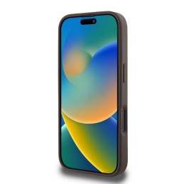 „Guess“ „Peony“ su 4G fonu, „MagSafe“ dėklas, skirtas „iPhone 16 Pro“ – rudas