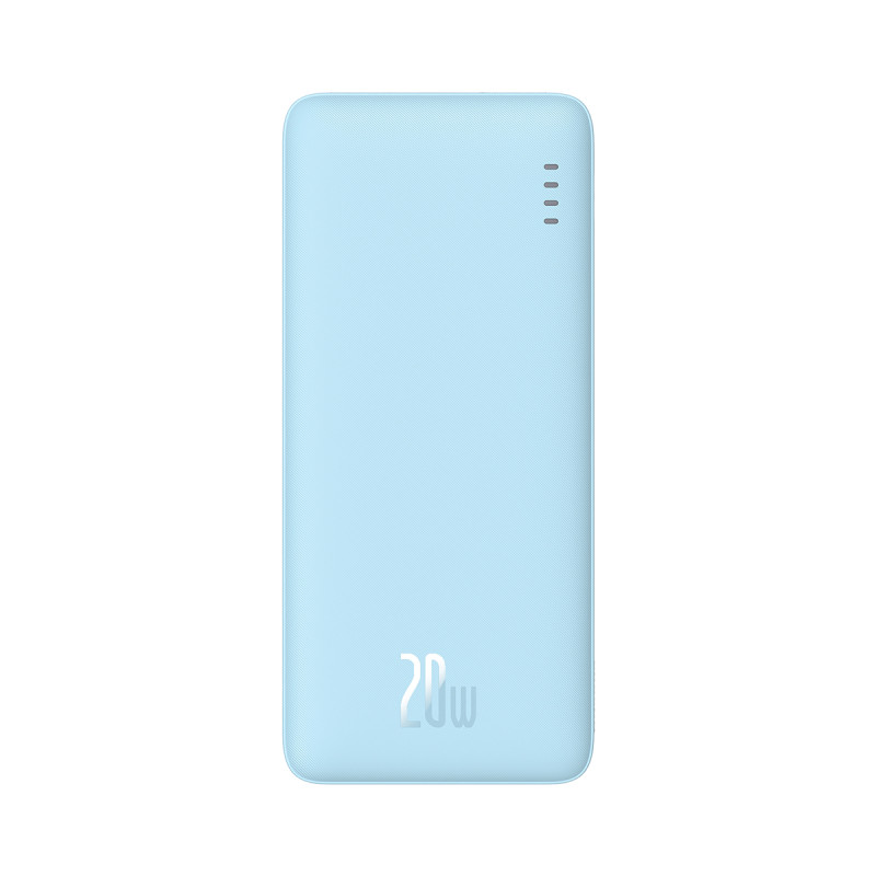 „Baseus Airpow 20W 10000mAh“ išorinė baterija – mėlyna
