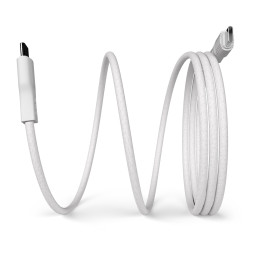 „Puro Magnetic USB-C“ – USB-C 60 W USB 3.2 (20 Gbps) 1 m magnetinis kabelis – baltas