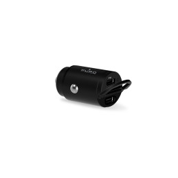 „Puro Mini“ 30 W maitinimo šaltinis 2 x USB-C automobiliniam įkrovikliui – juodas