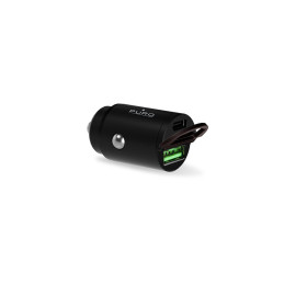 „Puro Mini“ 30 W maitinimo šaltinis USB-C USB-A automobiliniam įkrovikliui – juodas
