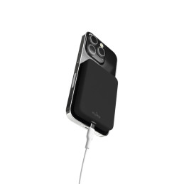 „Puro Mini Power Mag“ 4200 mAh išorinė baterija su „MagSafe USB-C“ – juoda