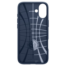 „Spigen Liquid Air“ dėklas, skirtas „iPhone 16 Plus“ – mėlynas