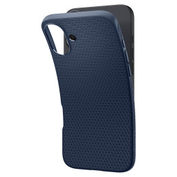 „Spigen Liquid Air“ dėklas, skirtas „iPhone 16 Plus“ – mėlynas