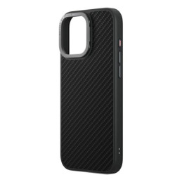 UNIQ Keva Max Magclick įkrovimo dėklas, skirtas iPhone 16 Pro – juodas