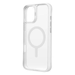 UNIQ LifePro Xtreme Magclick įkrovimo dėklas, skirtas iPhone 16 Plus – skaidrus
