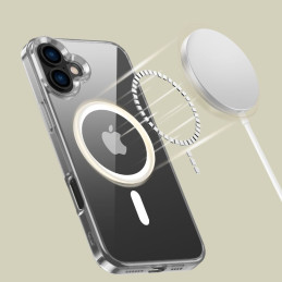 „Tech-Protect Flexair Hybrid MagSafe iPhone 16 Plus“ dėklas – skaidrus