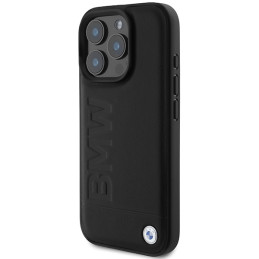 BMW odinis „Hot Stamp“ iPhone 16 Pro dėklas – juodas