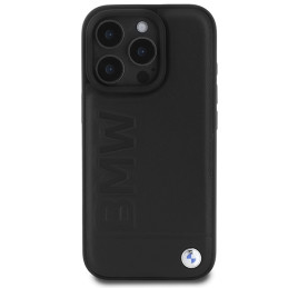 BMW odinis „Hot Stamp MagSafe iPhone 16 Pro“ dėklas – juodas