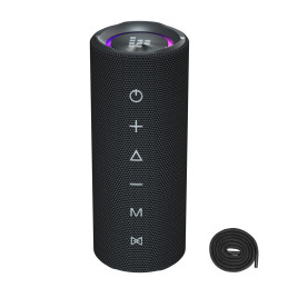 „Tronsmart Mirtune C2“ 24 W nešiojama „Bluetooth“ kolonėlė – juoda