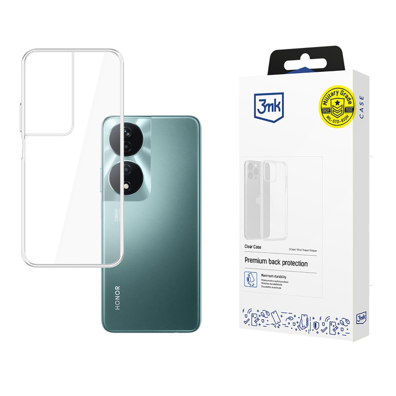 3mk skaidrus dėklas, skirtas „Honor 90 Smart“ - permatomas