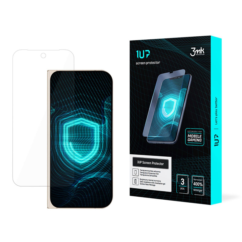 Žaidimų plėvelė 3mk 1UP, skirta „Google Pixel 9 Pro Fold“ (priekinei pusei)