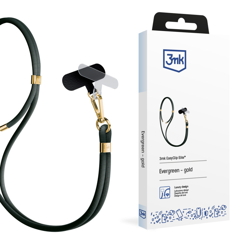 3mk EasyClip Elite Accessories pavadėlis – žalias
