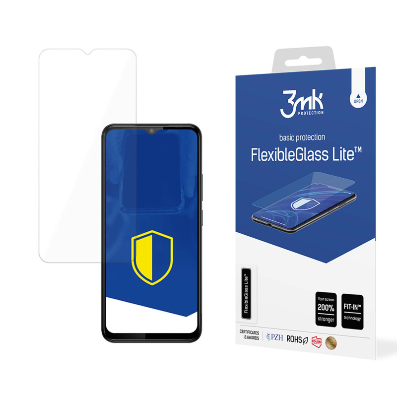 Hibridinis stiklas 3mk FlexibleGlass Lite™ ant Kruger&Matz Flow 11