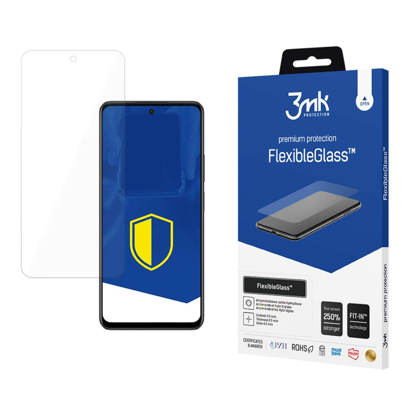 Hibridinis stiklas 3mk FlexibleGlass „Oppo A80“ telefone