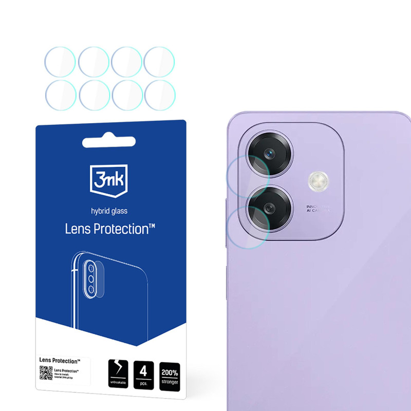 Kameros objektyvo stiklas 3mk objektyvo apsauga Oppo A3 4G