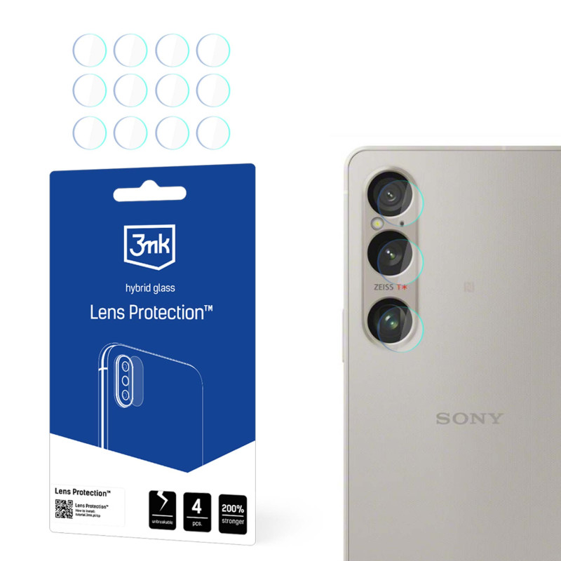Kameros dangtelis 3mk objektyvo apsaugai, skirtas „Sony Xperia 1 VI“
