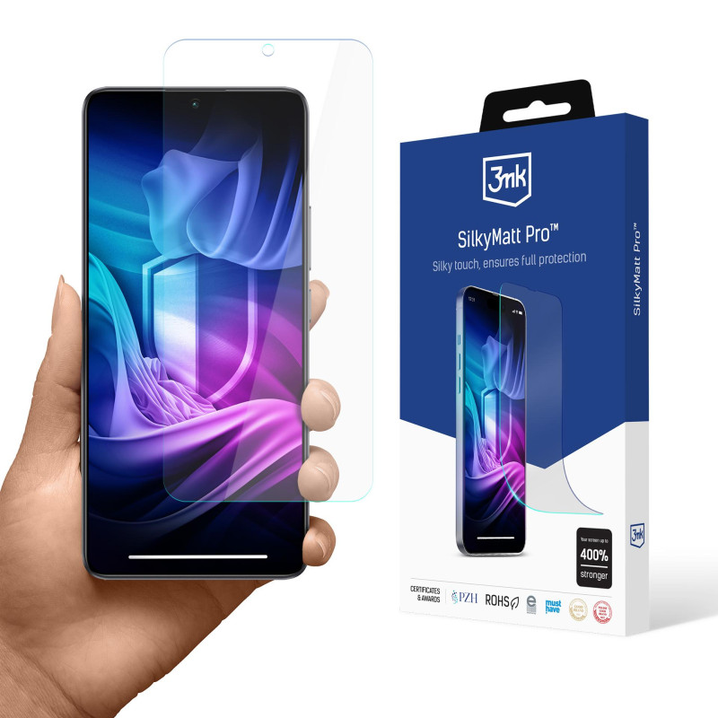 Matinė apsauginė plėvelė 3mk Silky Matt Pro, skirta Xiaomi Poco F6