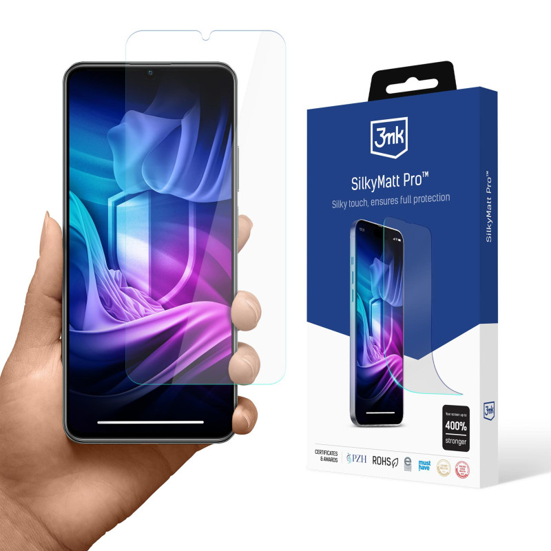 Matinė apsauginė plėvelė 3mk Silky Matt Pro, skirta Realme C61