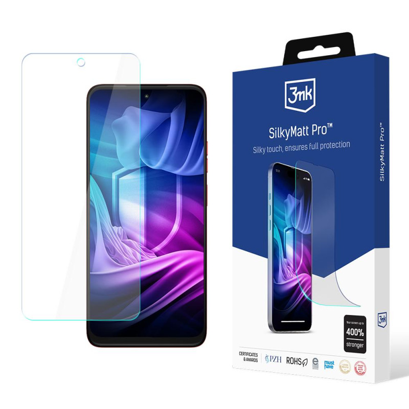 Apsauginė matinė plėvelė 3mk Silky Matt Pro, skirta Motorola Moto G35 5G