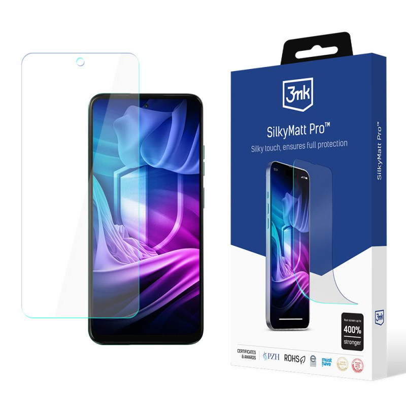 Apsauginė matinė plėvelė 3mk Silky Matt Pro, skirta Motorola Moto G45 5G